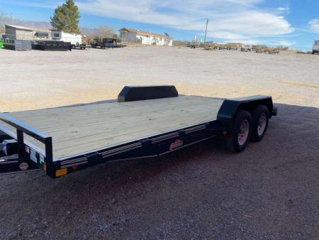 New 2026 East Texas Trailers 83X18 CAR HAULER, W/ SPARE Car Hauler