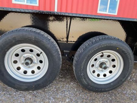 New 2026 East Texas Trailers 83X18 CAR HAULER, W/ SPARE Car Hauler