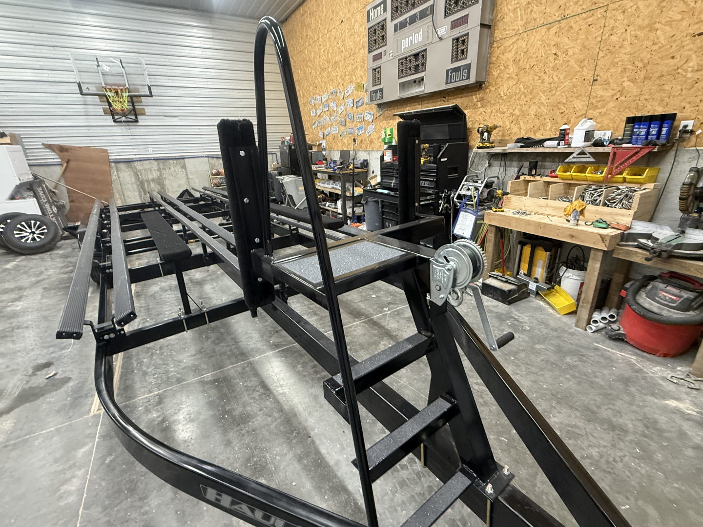 New 2027 Haul-Rite Trailers FS28TRI-10.5 Tritoon Pontoon Boat