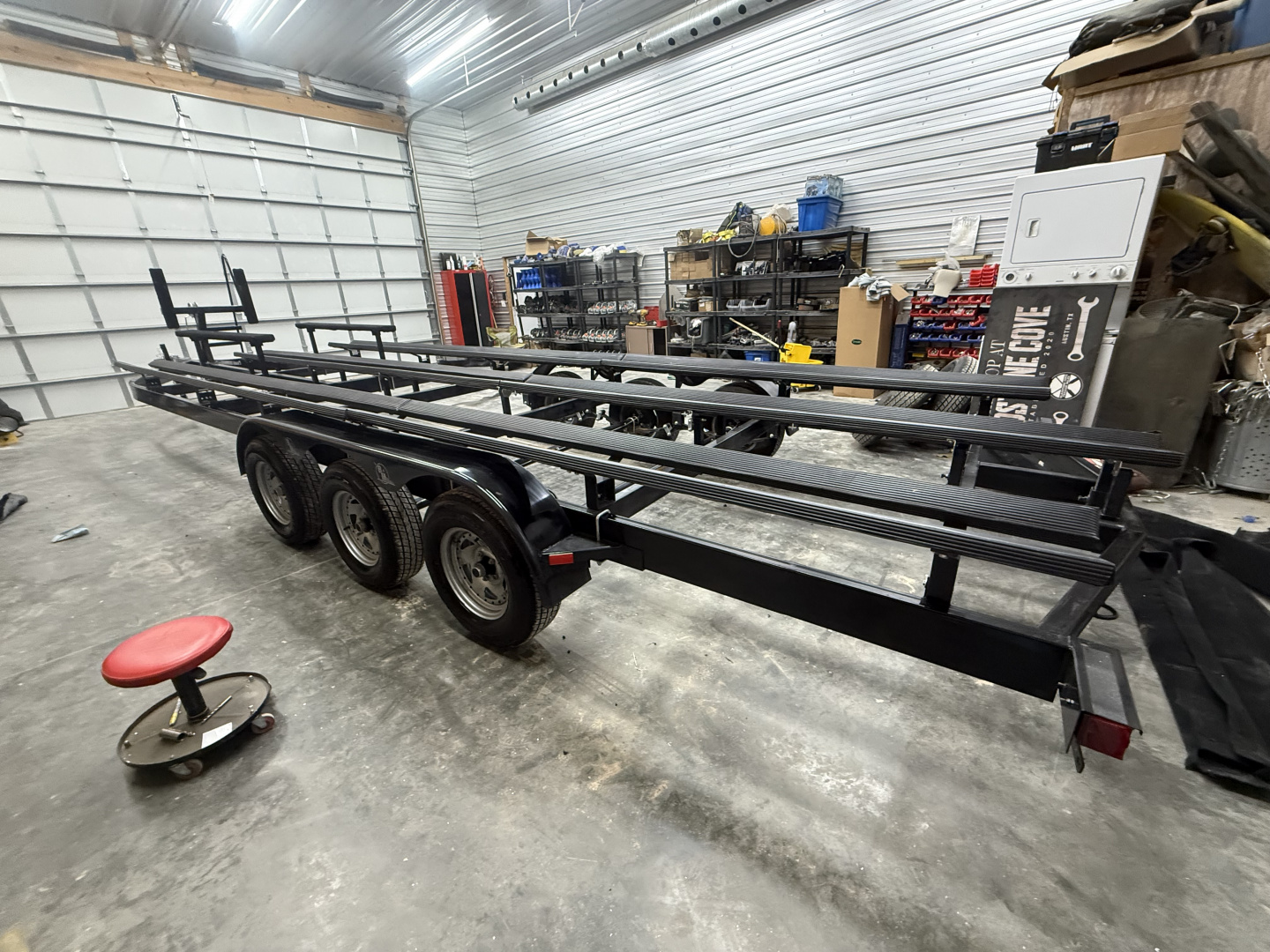 New 2027 Haul-Rite Trailers FS28TRI-10.5 Tritoon Pontoon Boat