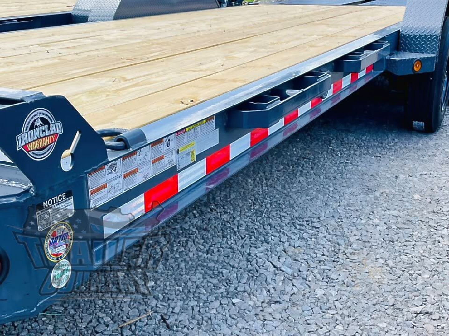 New 2026 New Iron Bull 83"x24' 14k GVWR With Rampage Ramps