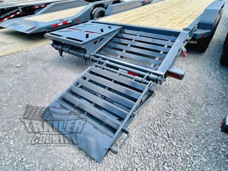 New 2026 New Iron Bull 83"x24' 14k GVWR With Rampage Ramps
