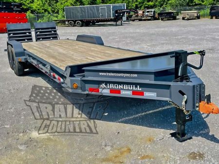 New 2026 New Iron Bull 83"x24' 14k GVWR With Rampage Ramps