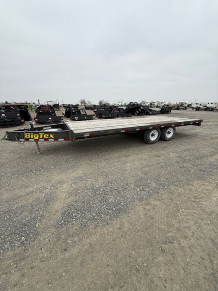Used 2014 Big Tex 140A 20' Flatbed Trailer