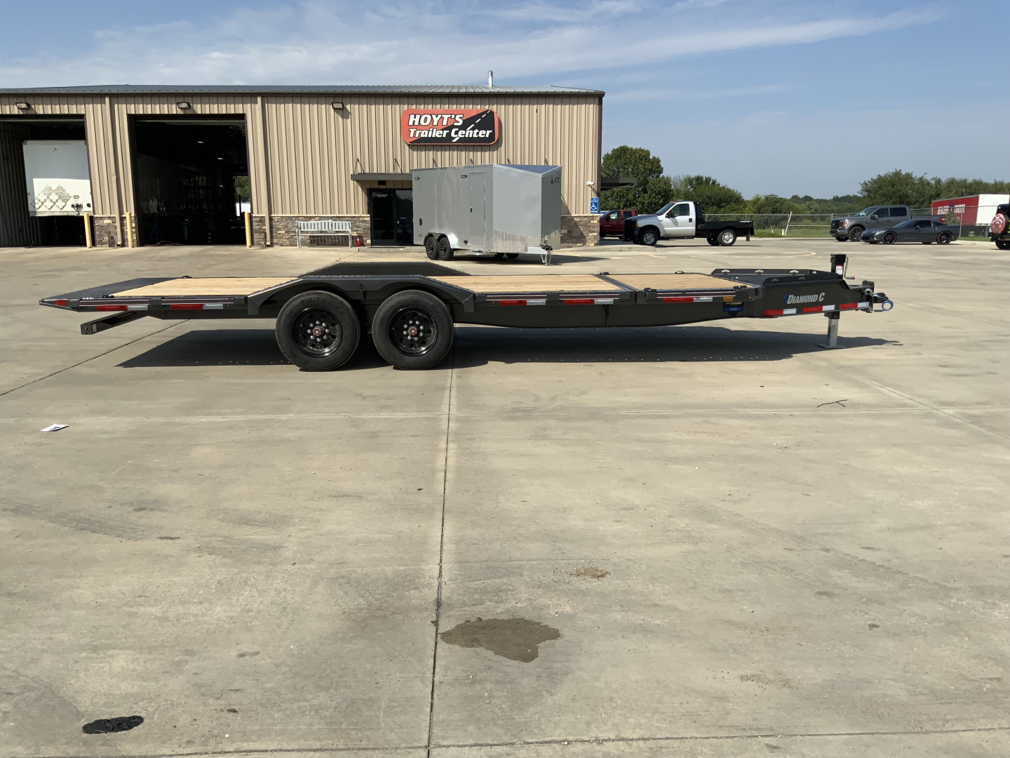 New 2026 Diamond C HXD 208 22 X 102 Tilt Trailer