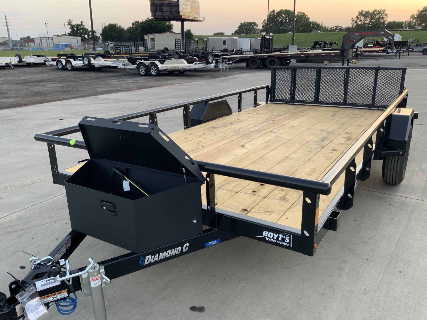 New 2026 Diamond C PSA 135 14 X 83 Utility Trailer