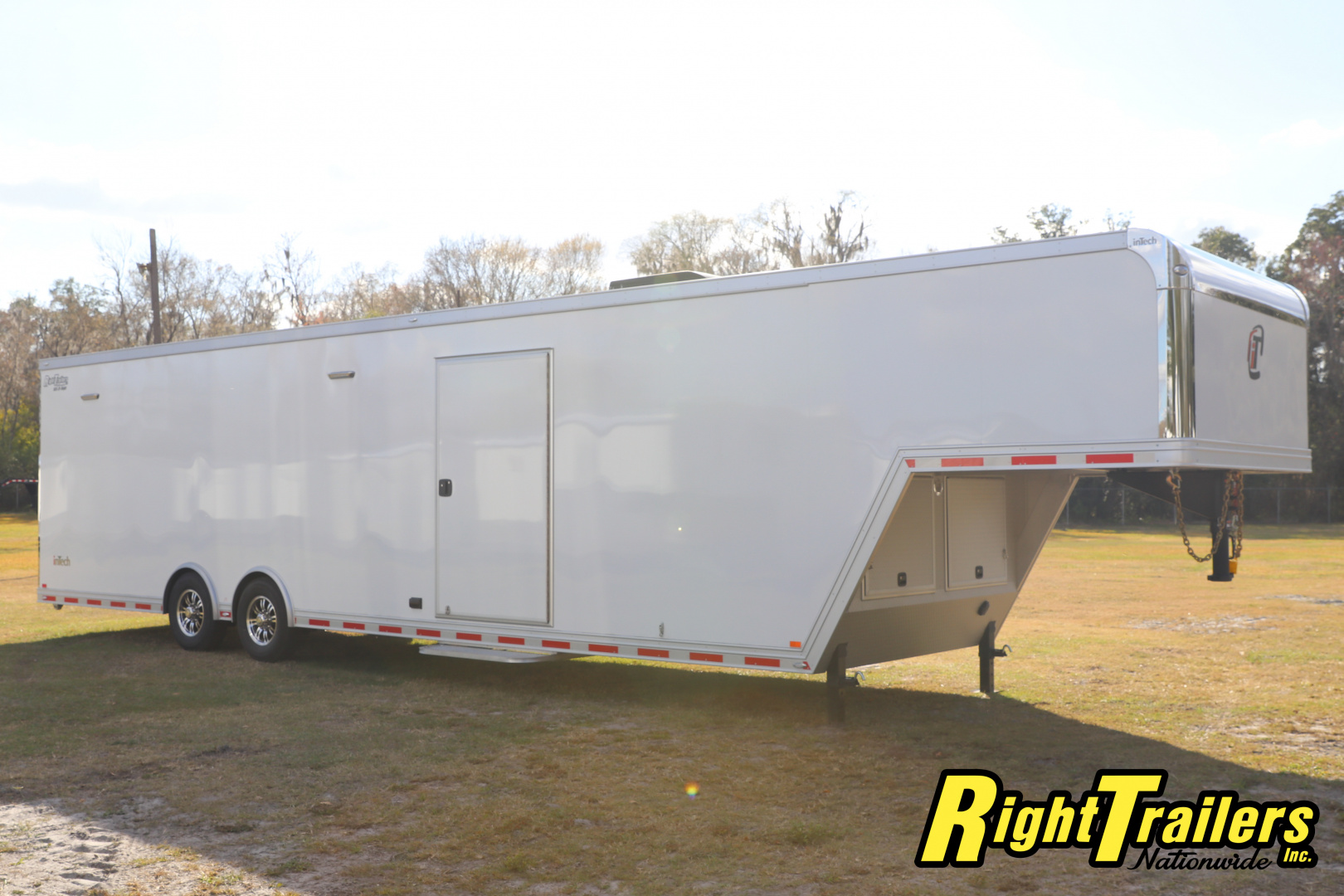 New inTech Trailers 8.5x40 Race Trailer Car / Racing Trailer