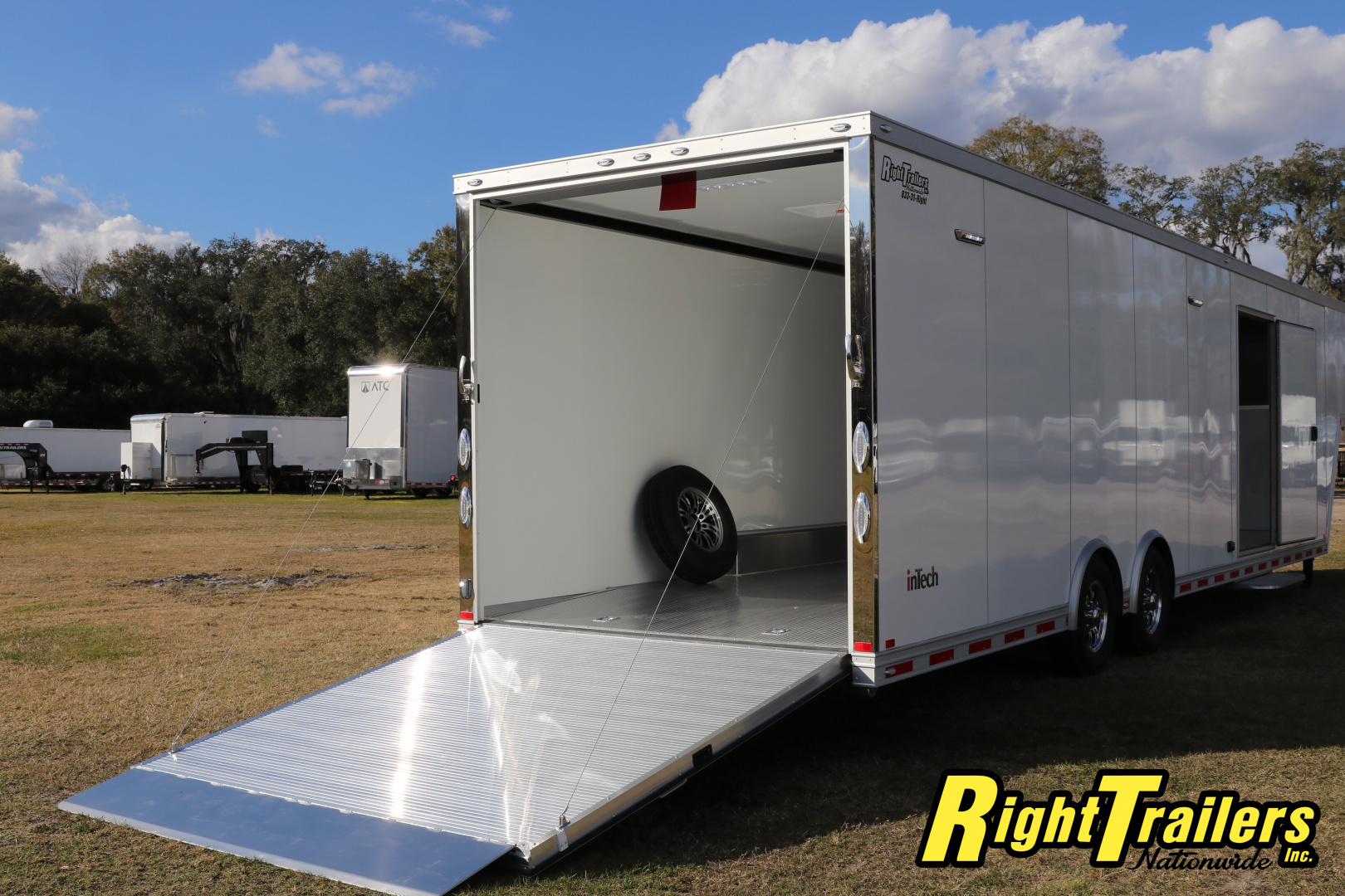 New inTech Trailers 8.5x40 Race Trailer Car / Racing Trailer