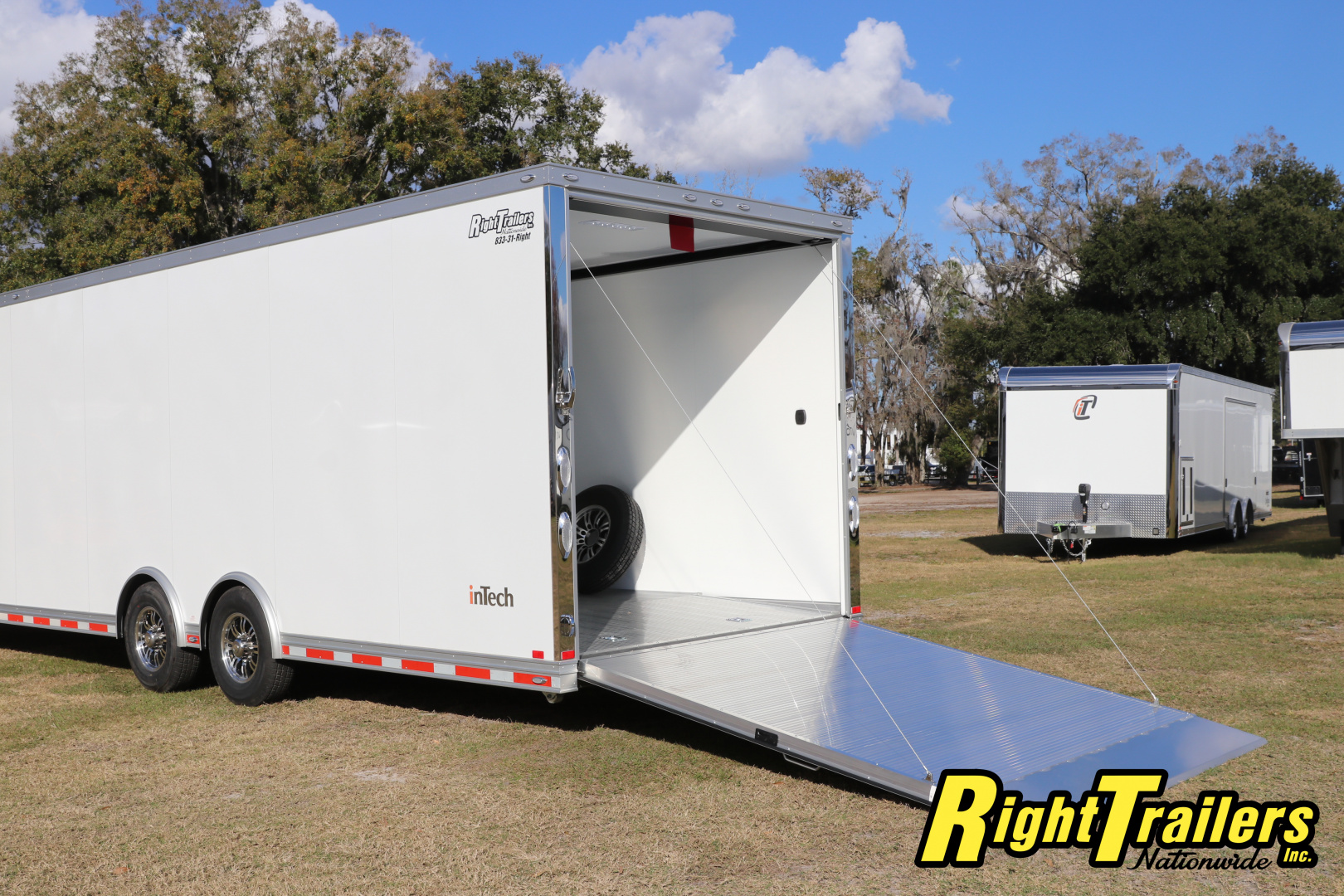 New inTech Trailers 8.5x40 Race Trailer Car / Racing Trailer