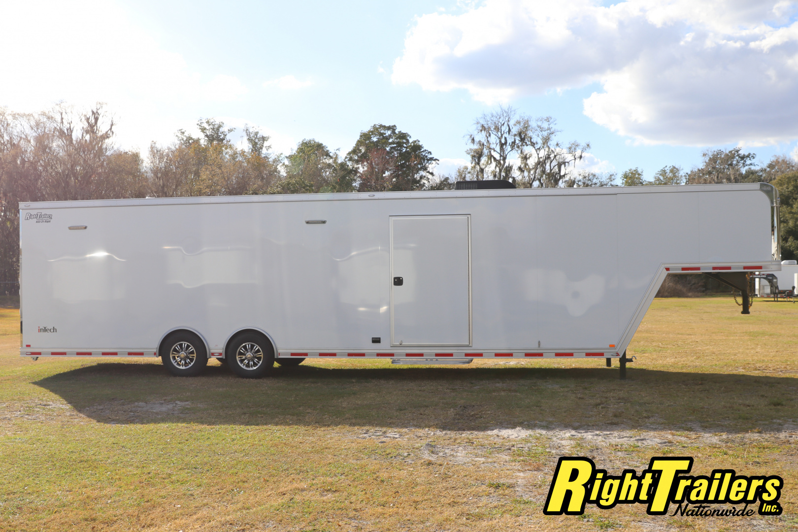 New inTech Trailers 8.5x40 Race Trailer Car / Racing Trailer