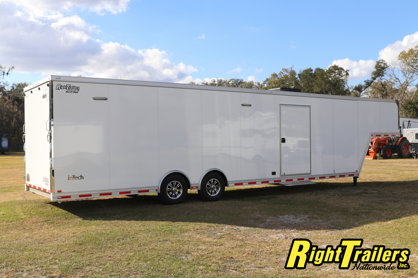 New inTech Trailers 8.5x40 Race Trailer Car / Racing Trailer