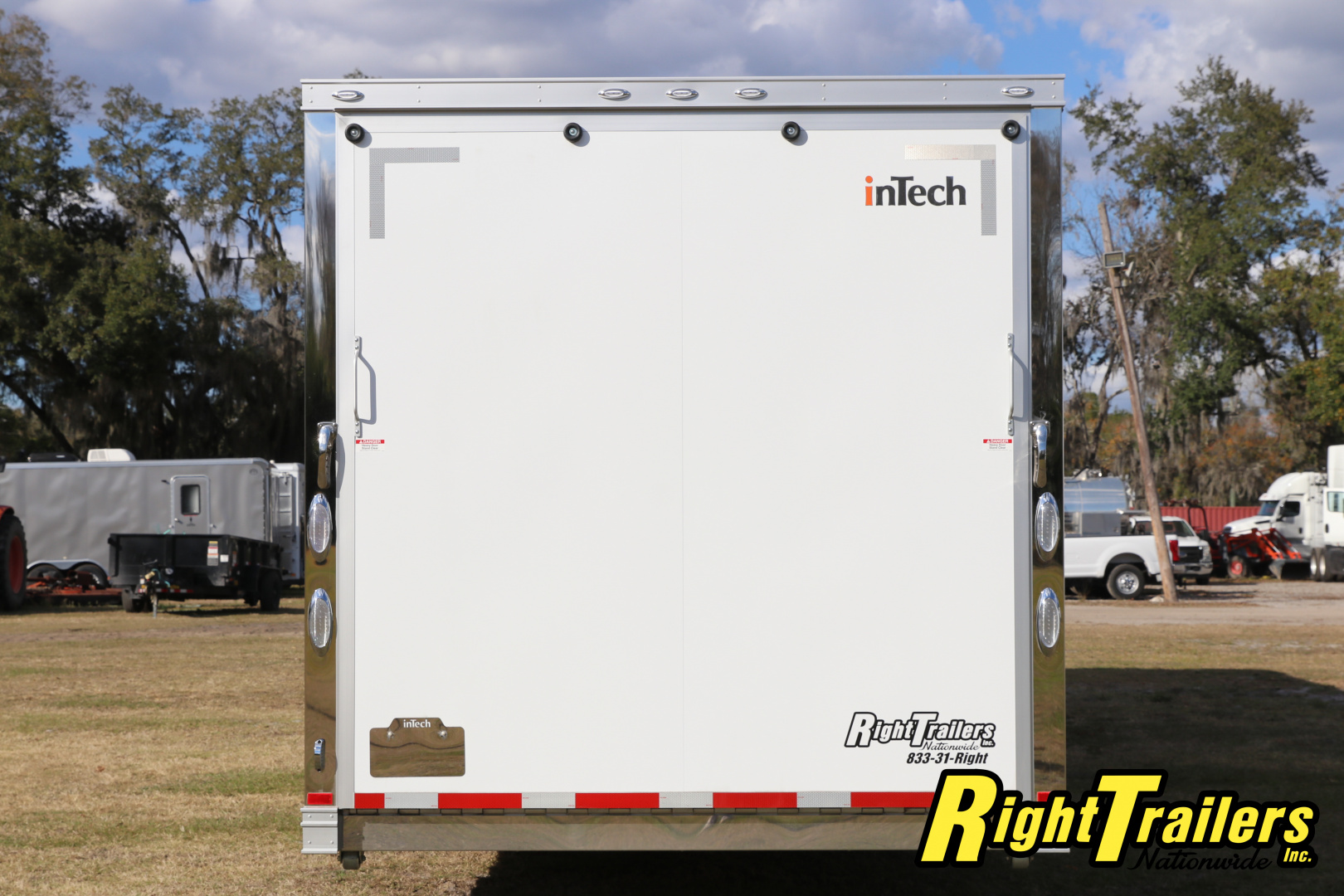 New inTech Trailers 8.5x40 Race Trailer Car / Racing Trailer