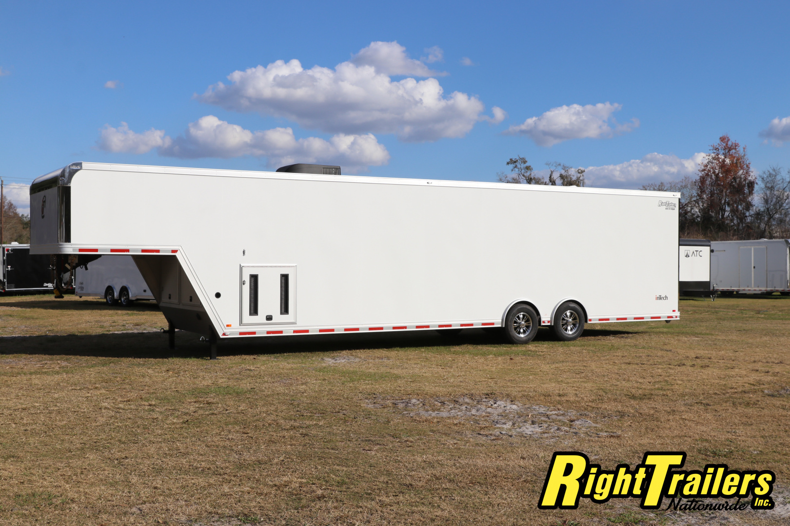 New inTech Trailers 8.5x40 Race Trailer Car / Racing Trailer