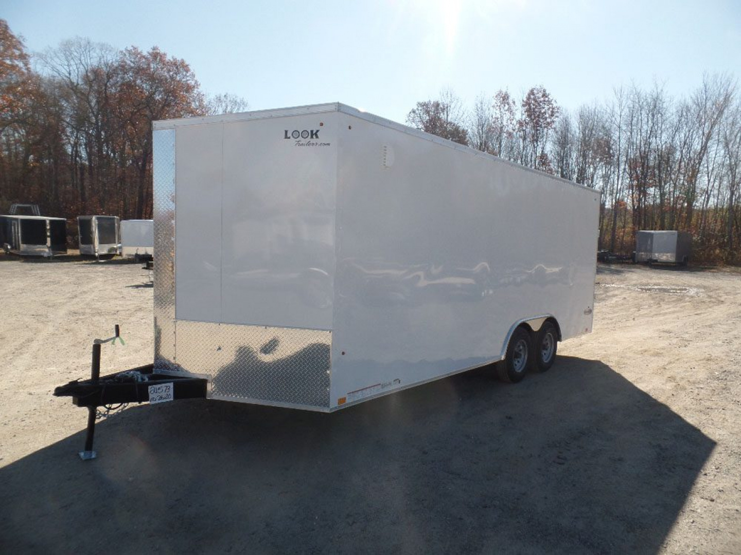 New EXAMPLE / Enclosed Car Trailer 8.5 X 20 X 7' high,  ID Element 8.5X20CHTE3