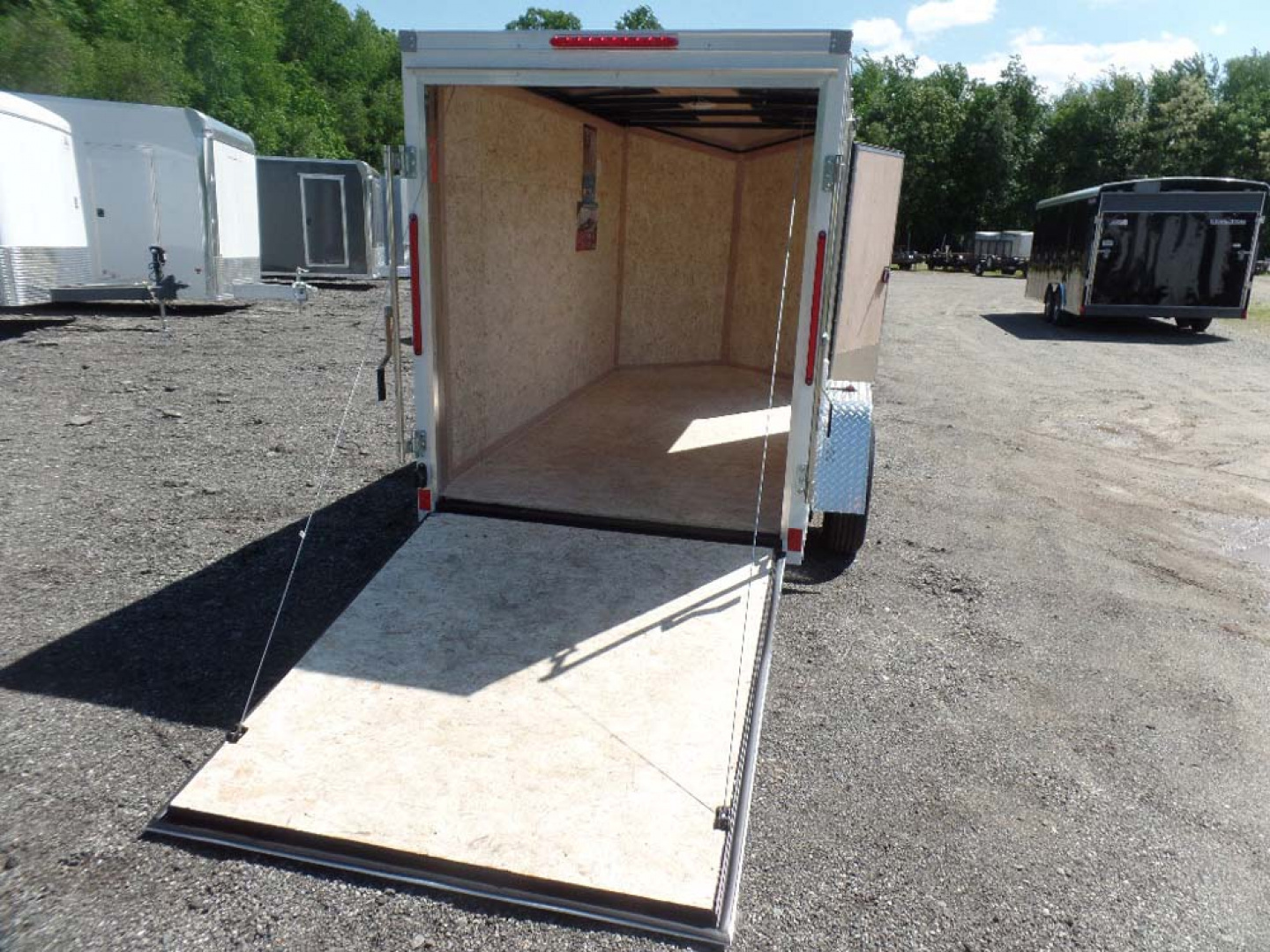 5×10 Enclosed Cargo Trailer photo 5