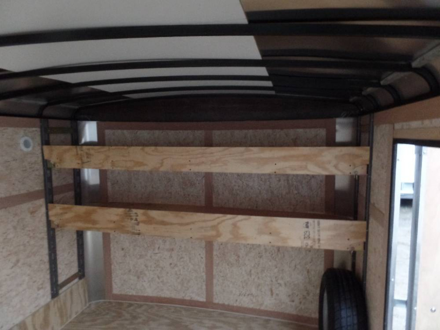 New Example,  8.5 X 22 ft. Enclosed Landscape Trailer, Our Best with Patented Triple Tapered Fast Load Ramp with no flap to break.
