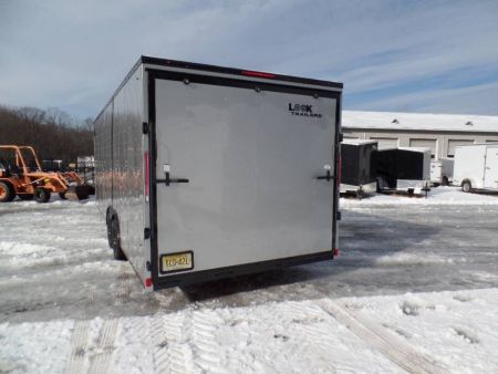 New EXAMPLE 8.5X24 Enclosed Car Trailer, 7 ft. Interior Height , 9,990 lb. GVWR /