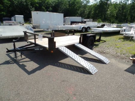 New 2 QUAD OPEN TRAILERS, Load one from side, Load 2nd from rear. Or 1 side by side.