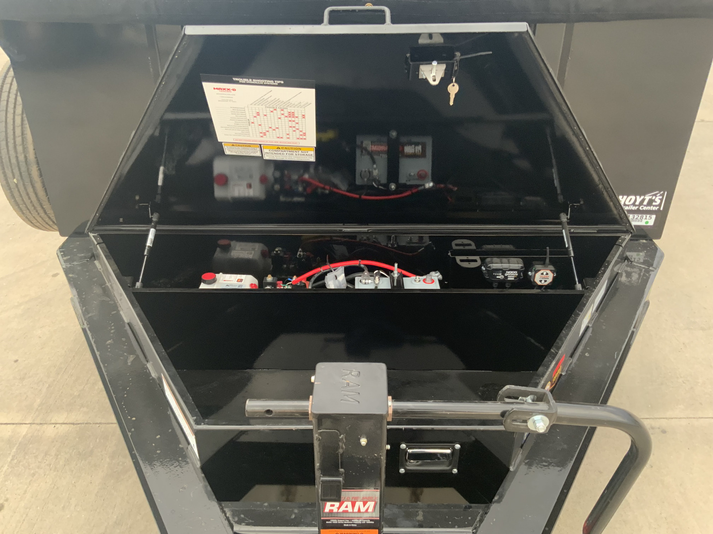 New 2026 MAXX-D DJX 83 X 14 Dump Trailer