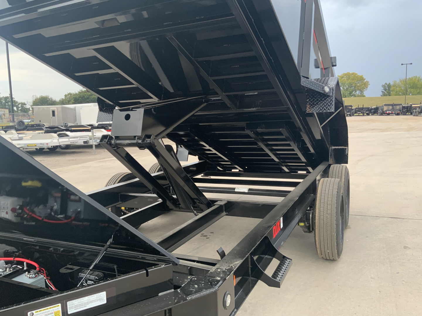 New 2026 MAXX-D DJX 83 X 14 Dump Trailer