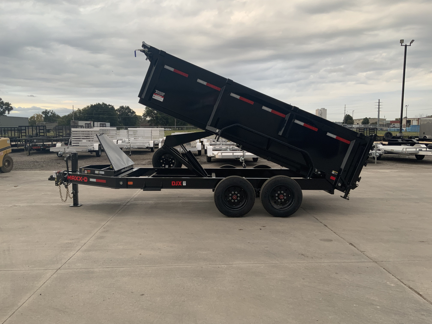 New 2026 MAXX-D DJX 83 X 14 Dump Trailer