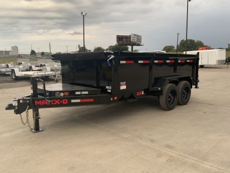 New 2026 MAXX-D DJX 83 X 14 Dump Trailer