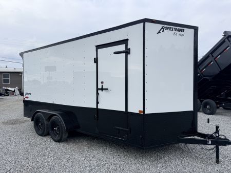 New 2026 Homesteader Trailers 7X16 IT OHV (SPOILER) Cargo / Enclosed Trailer