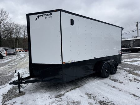 New 2026 Homesteader Trailers 7X16 IT OHV (SPOILER) Cargo / Enclosed Trailer