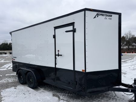 New 2026 Homesteader Trailers 7X16 IT OHV (SPOILER) Cargo / Enclosed Trailer