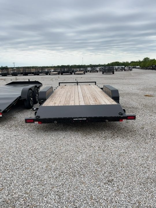 New 2026 Sure-Trac 7 x 18 (16+2) 7K C-Channel Car Hauler
