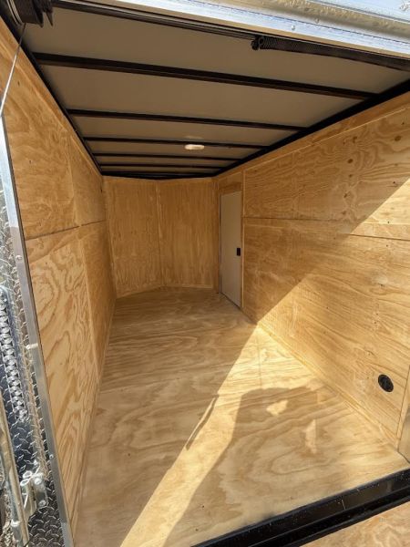 New 6x12 Single Axle Enclosed Trailer | Titanium Cargo Trailer