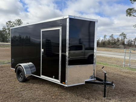 New 6x12 Single Axle Enclosed Trailer | Titanium Cargo Trailer