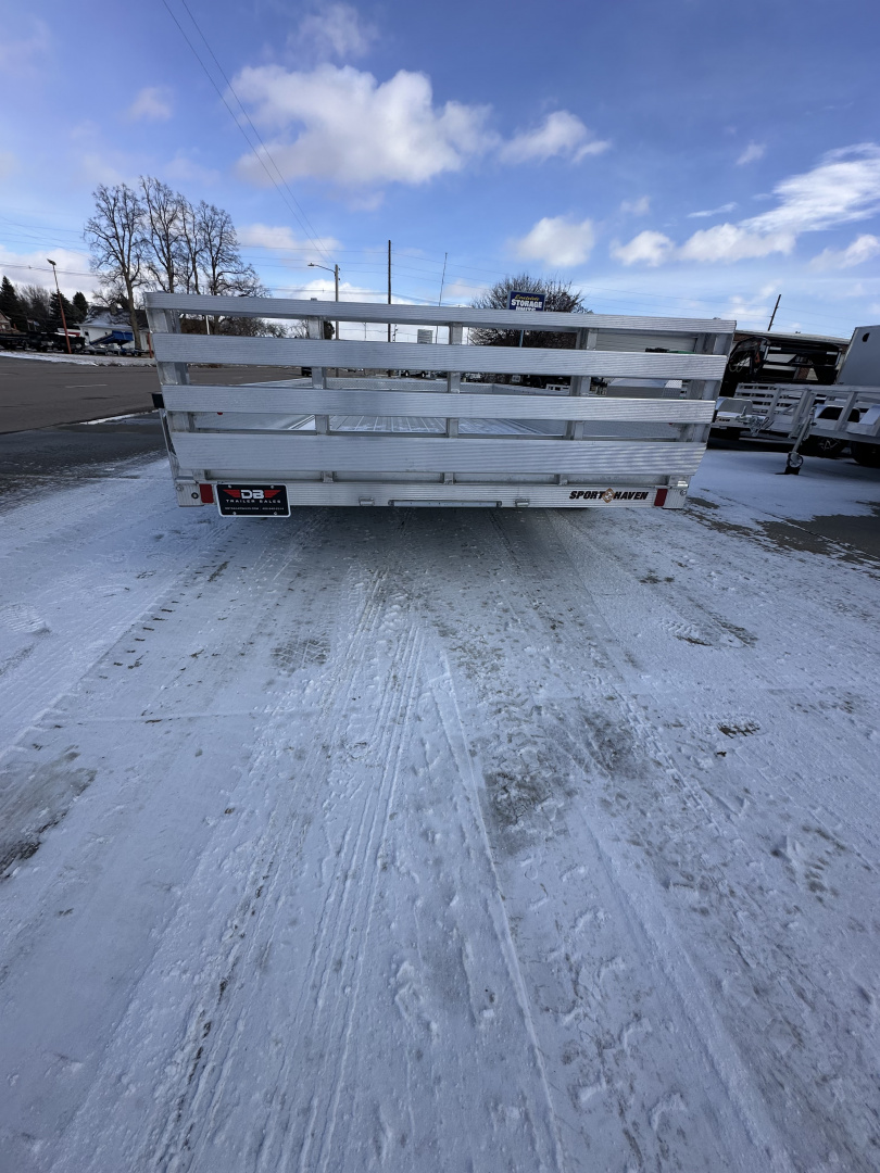 New 2026 Sport Haven AUT714TDS 83x14 Utility Trailer