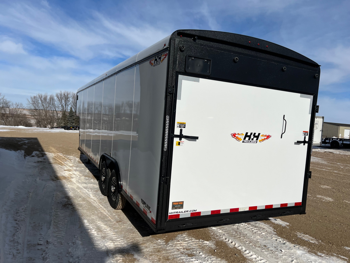 New 2026 H&H Trailers 24 Gooseneck Cargo / Enclosed Trailer