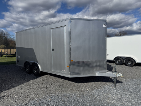 New 2026 E-Z Hauler EZEC8.5x16CH XLT PRO Car Hauler 6 FOOT 10 INCH INTERIOR HEIGHT FREE ALUMINUM WHEEL UPGRADE SUMMER SALE ON NOW