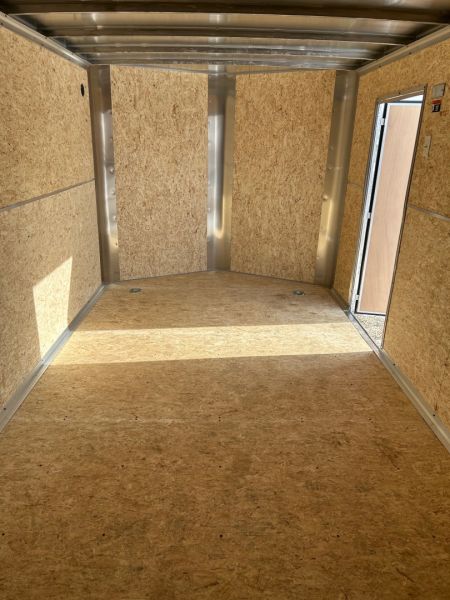 New 2025 H&H Trailers 8.5'X24' V NOSE CAR HAULER 85" INTERIOR HEIGHT RAMP DOOR Cargo / Enclosed Trailer