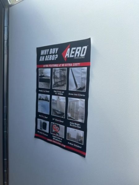 New 2026 AERO 6x10SA Cargo / Enclosed Trailer