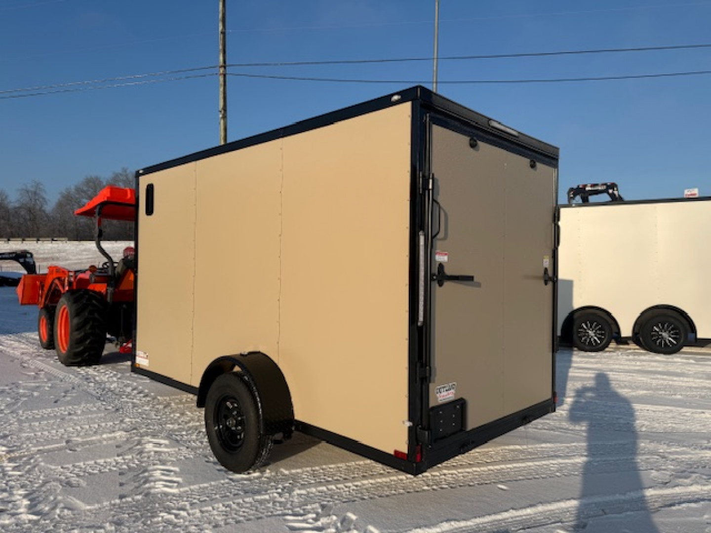 New 2026 Outlaw Trailers 6x12 SA Cargo / Enclosed Trailer