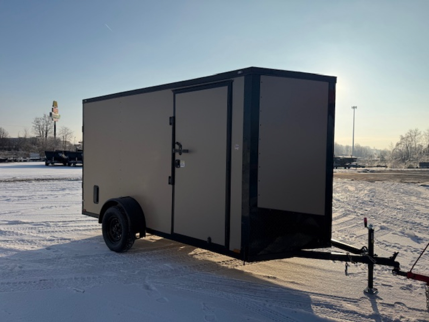 New 2026 Outlaw Trailers 6x12 SA Cargo / Enclosed Trailer