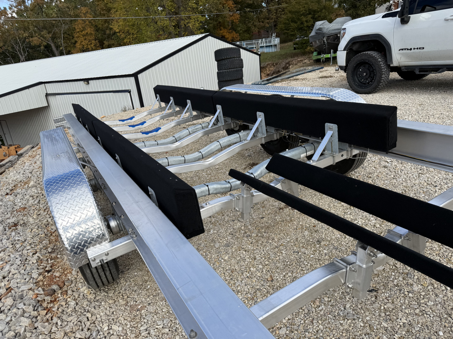 New 2027 WaterMade Boat Trailers WM40-24k Gooseneck Torsion Power Boat