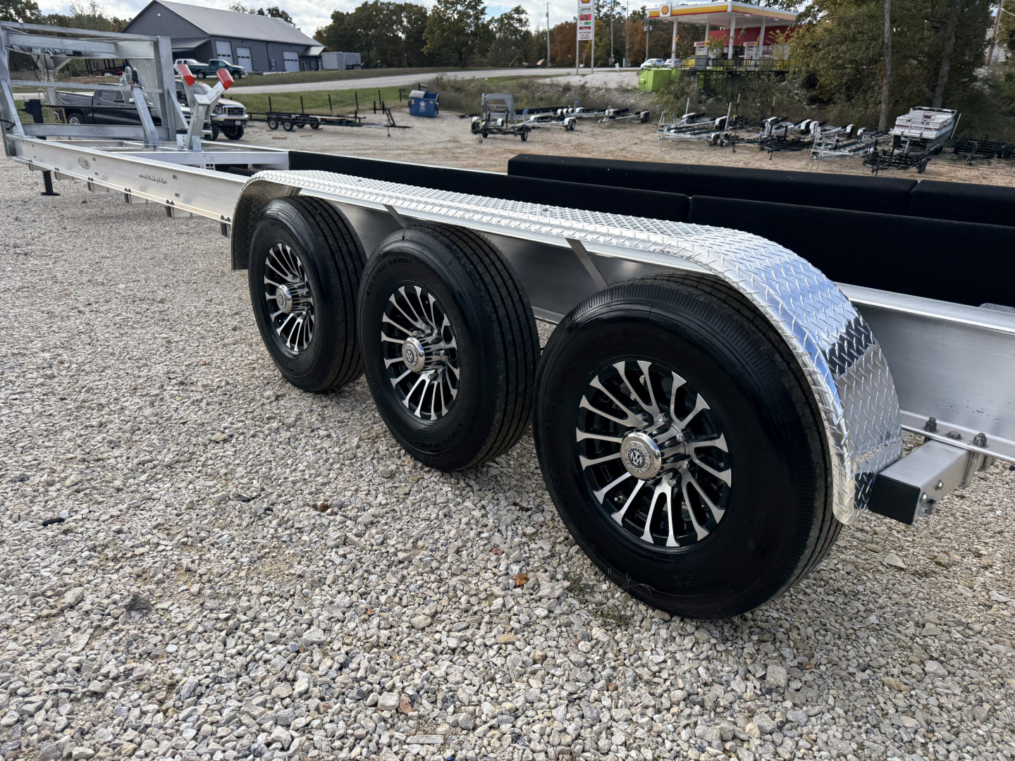 New 2027 WaterMade Boat Trailers WM40-24k Gooseneck Torsion Power Boat