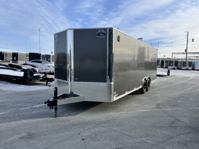 New NEW 2027 Bighorn R&M 8.5x24 +2V SUPERIOR QUALITY 14K Enclosed 7 ft Cargo Trailer Car Hauler
