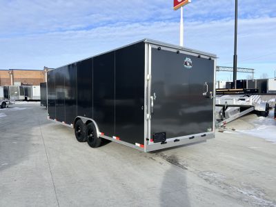 New NEW 2027 Bighorn R&M 8.5x24 +2V SUPERIOR QUALITY 14K Enclosed 7 ft Cargo Trailer Car Hauler