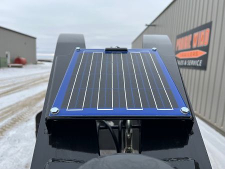 New 2026 Midsota 36' Gooseneck Hydraulic Tail Flatbed Trailer