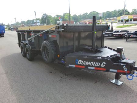 New 2025 Diamond C Trailers LPT208 Dump Trailer