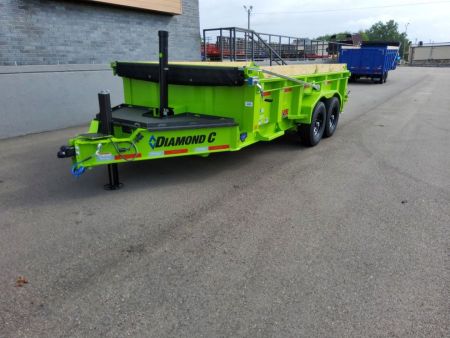 New 2025 Diamond C Trailers LPT207 - PACESETTER Dump Trailer