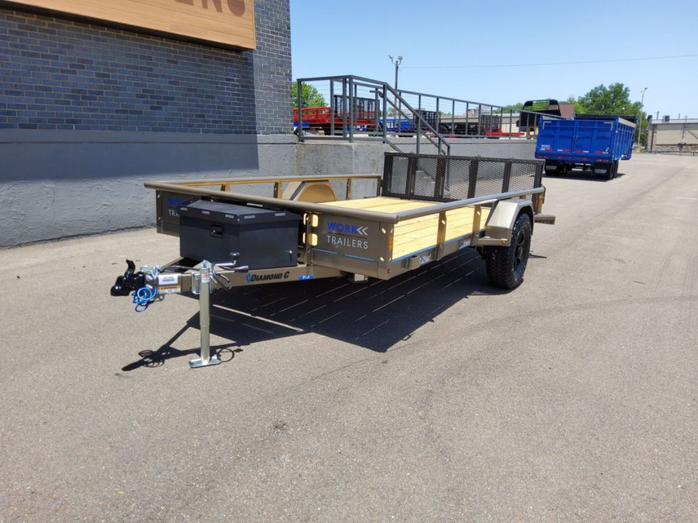 New 2025 Diamond C Trailers PSA106-V Utility Trailer