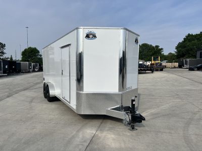 New 2026 Bighorn R&M 7x20+2’V 7K 7ft tall SUPERIOR QUALITY Contractor Model Rear Ramp Enclosed Cargo Trailer