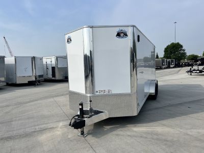 New 2026 Bighorn R&M 7x20+2’V 7K 7ft tall SUPERIOR QUALITY Contractor Model Rear Ramp Enclosed Cargo Trailer