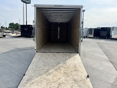 New 2026 Bighorn R&M 7x20+2’V 7K 7ft tall SUPERIOR QUALITY Contractor Model Rear Ramp Enclosed Cargo Trailer